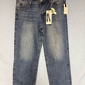 S.O.N.G. 90s Straight Jeans Size 7 / 28 NWT No Stretch